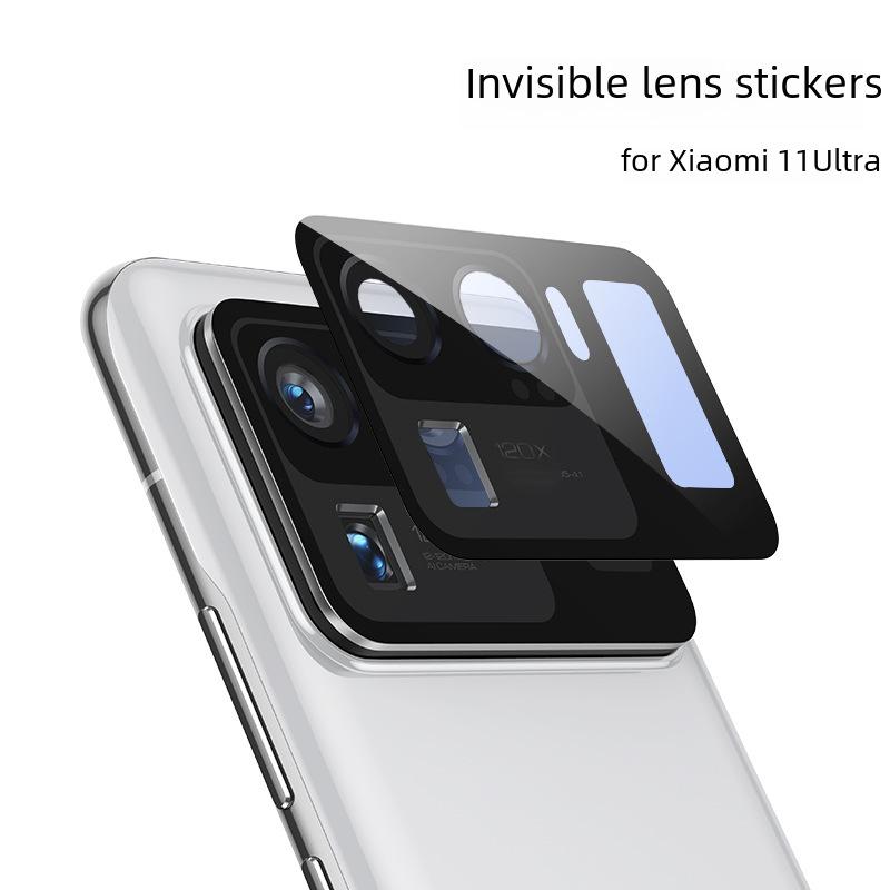 Металлическая защитная пленка для объектива Xiaomi 11 Ultra и Black Shark 4 - наклейка для камеры с защитой от царапин