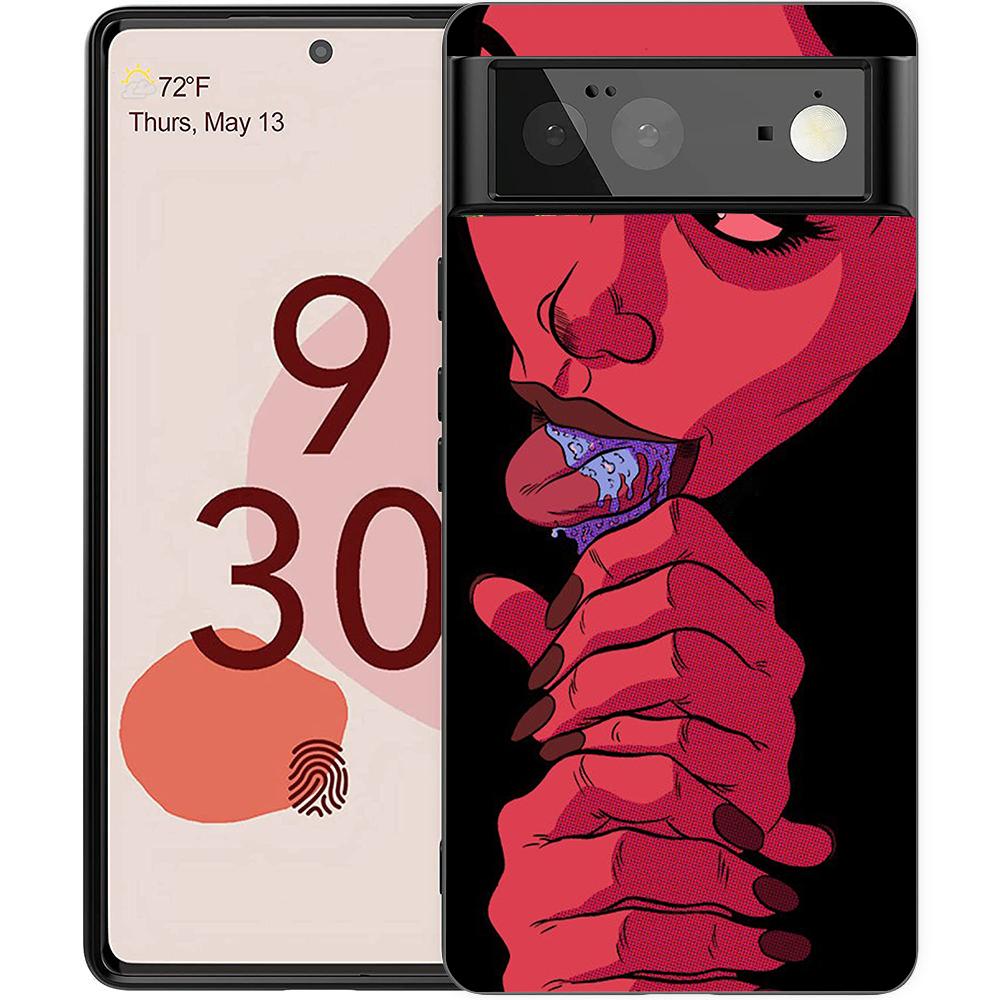 Сексуальный Бикини Девушка Чехол для Телефона для Google Pixel 8 7 6 7A 6A Pro 5G Ударопрочный Силиконовый Мягкий 9 Pro XL 8 Pro 5G Чехол Сумка
