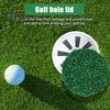 Golf Cup Cover Universal Golf Putting Green Hole Cup Cover Outdoor Backyard Golf Practice Training Aid for Golf Course Accessories