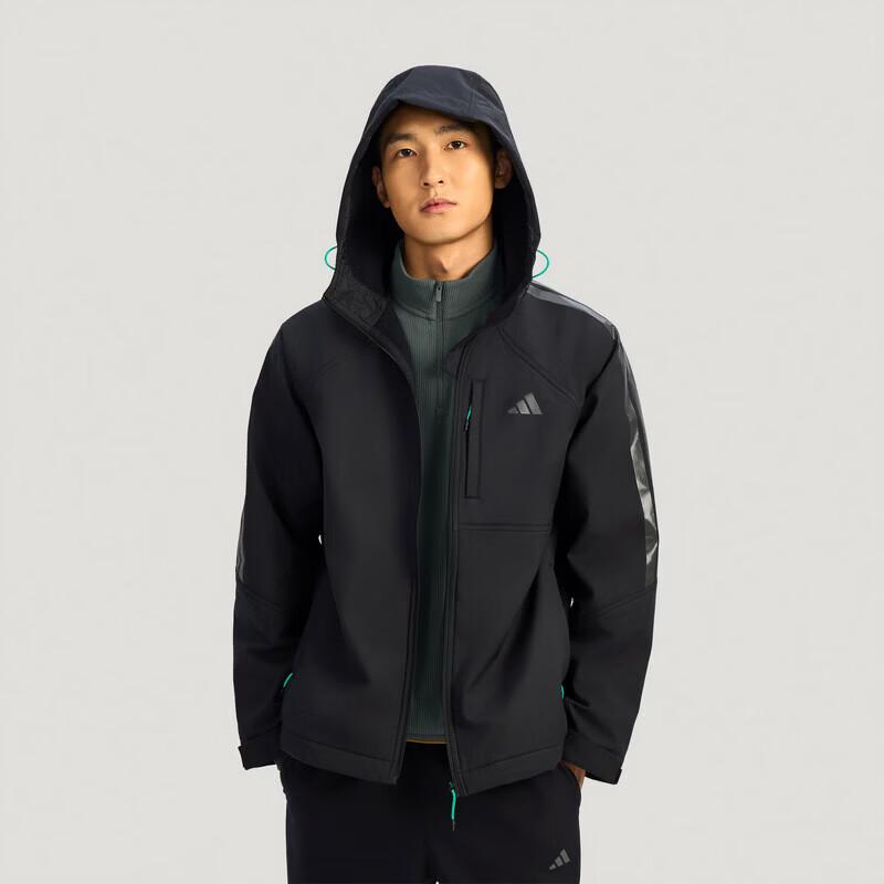 adidas Универсальная мужская спортивно-повседневная тканая куртка