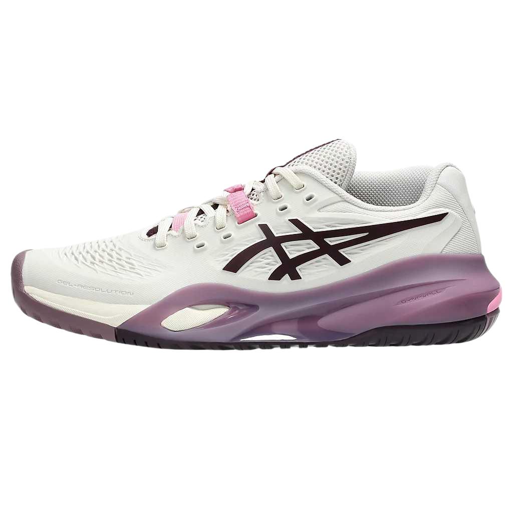 Asics Кроссовки для тенниса Gel-Resolution X с толстой подошвой, на шнуровке, с круглым носком, средней высоты, женские кроссовки 1042A278-250