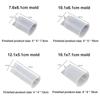 DIY Craft Handmade Clay Tools Cake Resin Molds Candle Mould 3D Art Wax Mold Cylinder Candle Mold