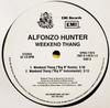 12-дюймовая пластинка ALFONZO HUNTER Weekend Thang Remix SPRO11674 Def Squad 1997 US Rap HipHopRB Б/у