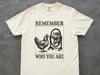 Remember Who You Are Chicken T-Shirt, Funny Dino Mirror Hen Tee, Motivational Farm Meme Shirt, Backyard Chicken Lover Gift, Comfort Colors