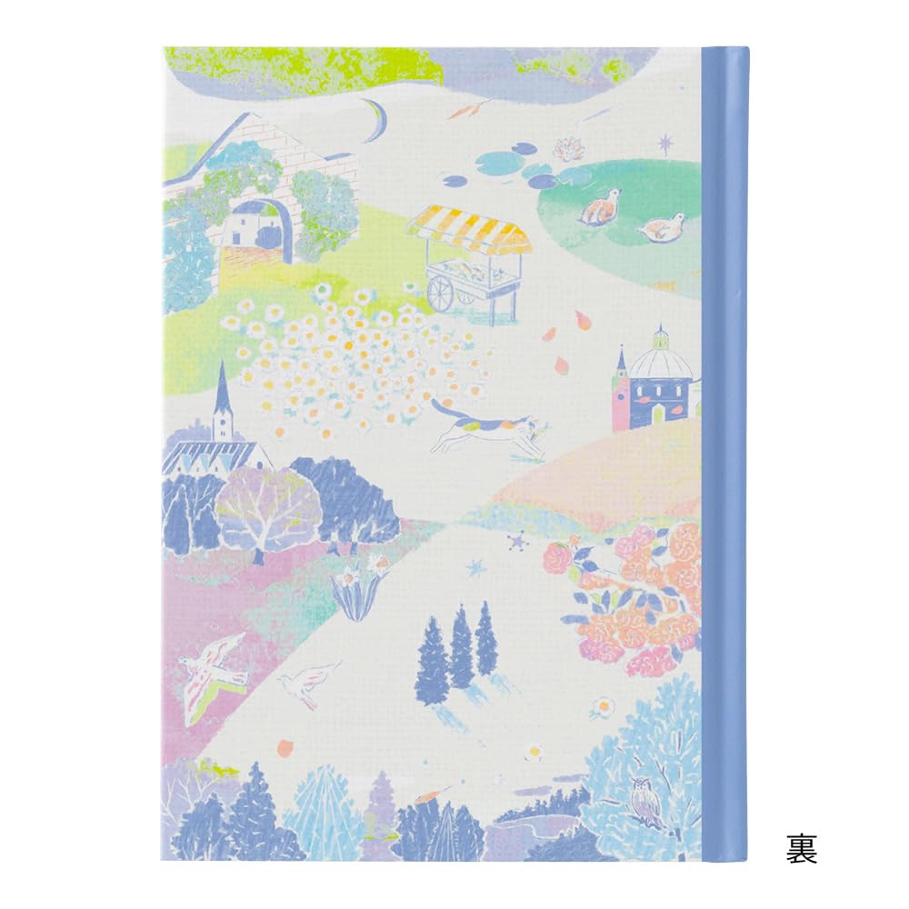 Midori Landscape 12708006 Diary, Pattern,