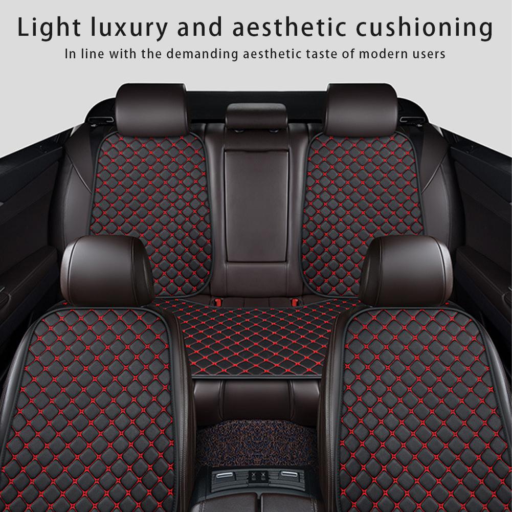 Чехол на сиденье автомобиля кожаный минималистский подушка для сиденья износостойкий и всесезонный общий