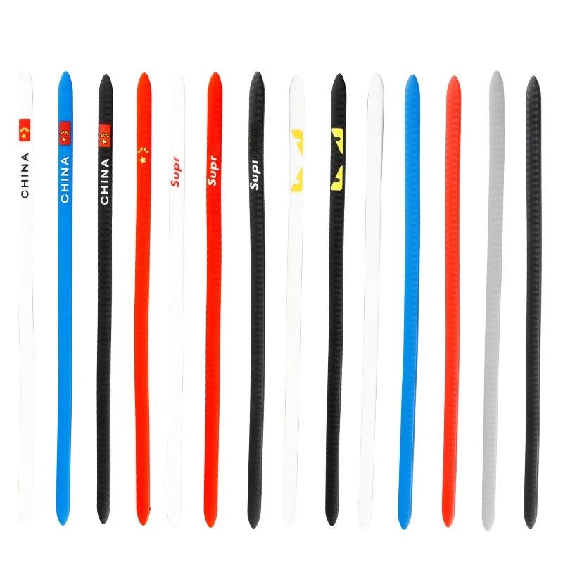 4 шт., автомобильные наклейки, защита края двери, накладка, защитная полоса, защита от царапин, автомобильные барьеры, защита от столкновений