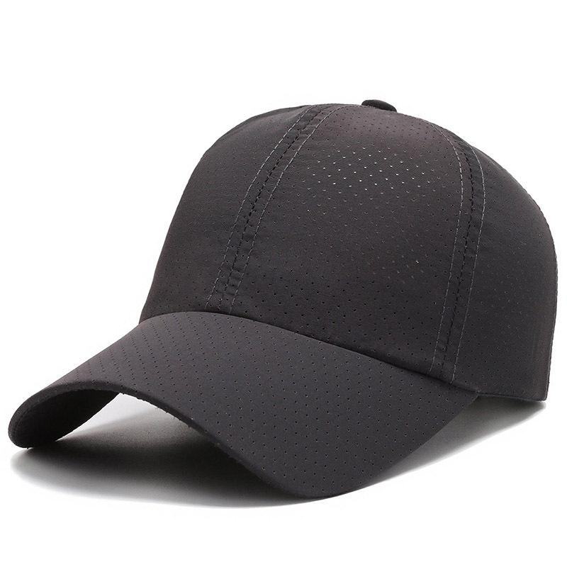 New Punched Hat Men's and Women's Outdoor Baseball Cap Sunscreen Cap Spring and Summer Breathable Sun Hat