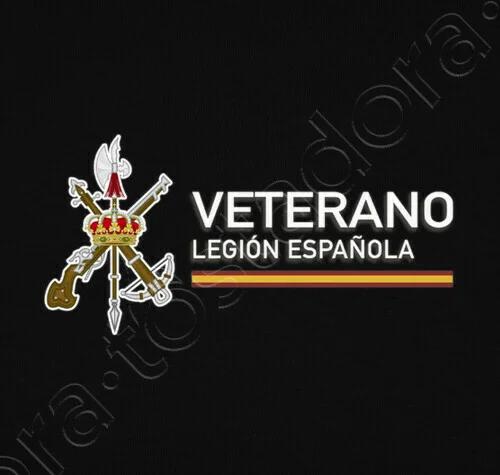 Футболка с принтом Ветеран Иностранного легиона Испании Legion Espanola, летняя, хлопковая, с круглым вырезом, коротким рукавом, унисекс, новая, размеры S-3XL