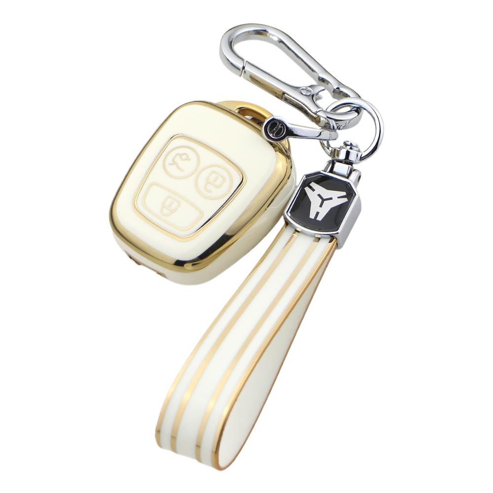 3buttons Auto Shell Fob Protector TPU Car Remote Key Case Cover for Citroen C1 C4 for Peugeot 106 107 206 207 306 307 406 407