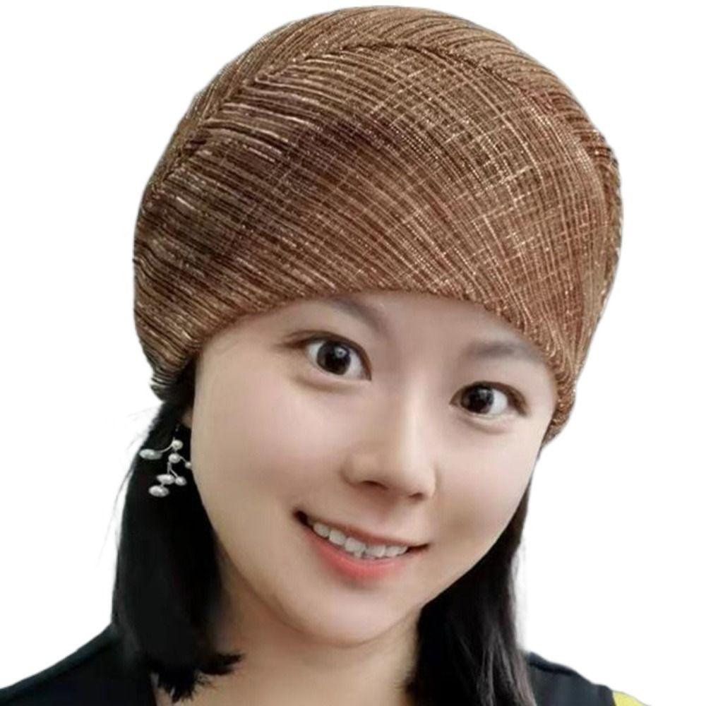 Breathable Headscarf Lace Head Wraps Fashion Turban Hats Women