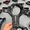 Для BMW M2 F87 M3 F80 M4 F82 M5 F10 F30 M6 F06 3 серии 5 серии Сборка накладки-заглушки на руль и ключ из углеродного волокна