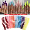 24Pcs/Set Acrylic Full Cover Manicure Nail Tips Ballerina Nail Coffin Fake Nail False Nails