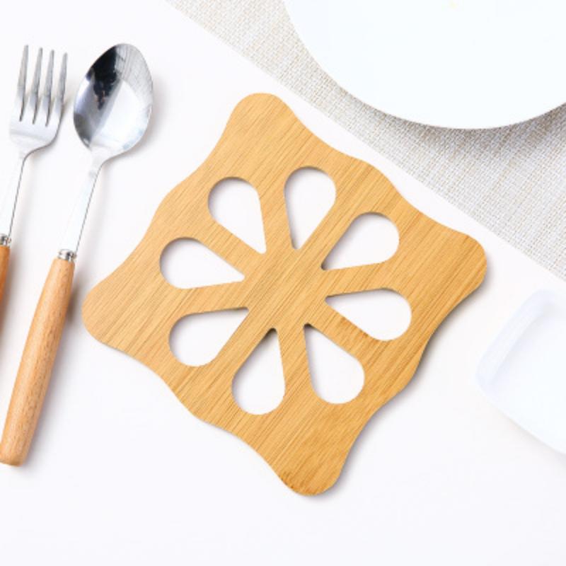 Настольный коврик Деревянный мультипликационный теплоизоляционный коврик Настольный коврик Нескользящий коврик для сковороды Коврик Коврик Коврик для чашки