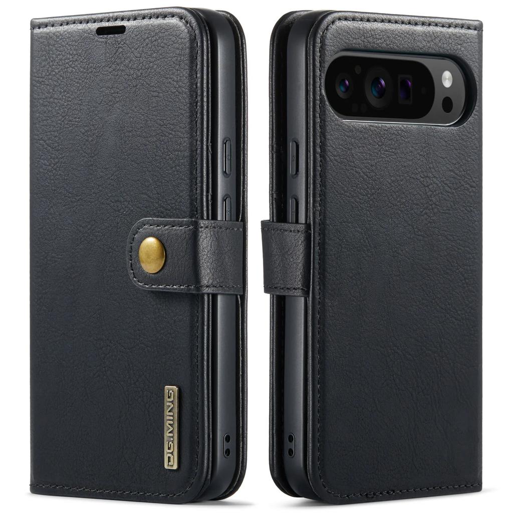 2 в 1 Съемный слот для карт Кошелек Кожаный чехол для телефона Для Google Pixel 9 Pro XL 8A 7 7A 6 6A Магнитная съемная сумка Чехол-книжка