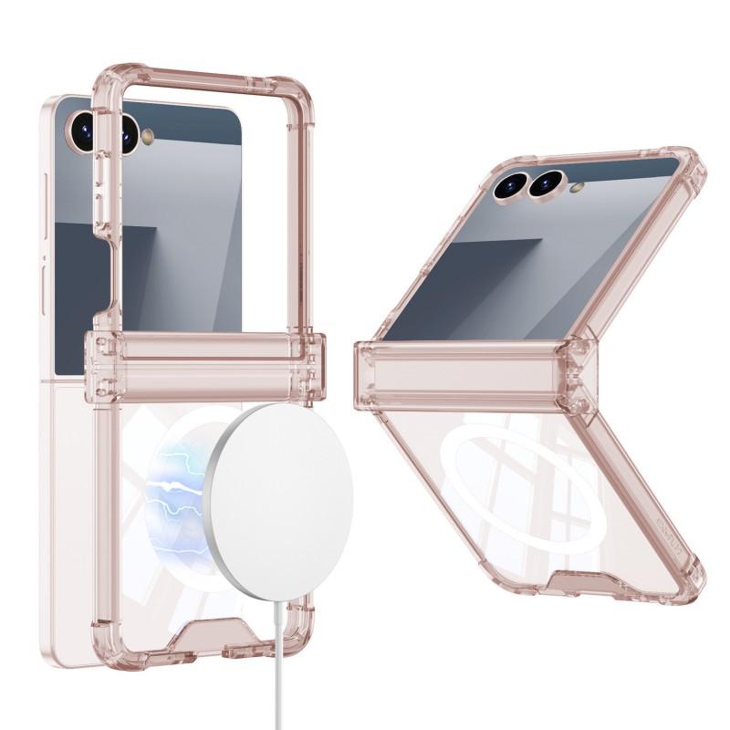 Shockproof Protective Case Galaxy Z Flip 7 6 5 4 3 Airbag Hinge Wireless Charging Compatible Magnetic Ring