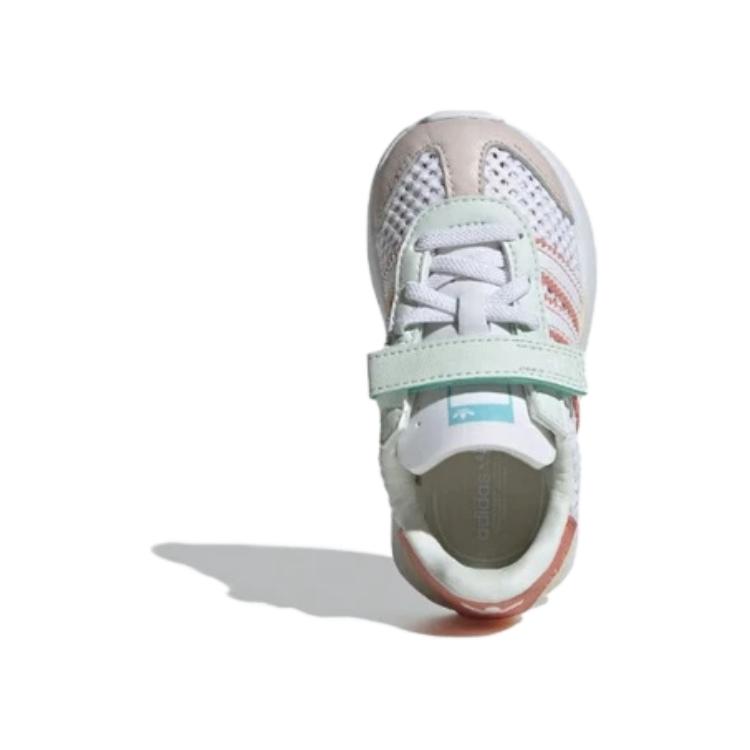 Adidas Originals COUNTRY XLG Comfortable Breathable Low top Toddler Shoes White Brown Purple Baby JH6368