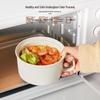 Керамическая миска Qivei для лапши быстрого приготовления с крышкой