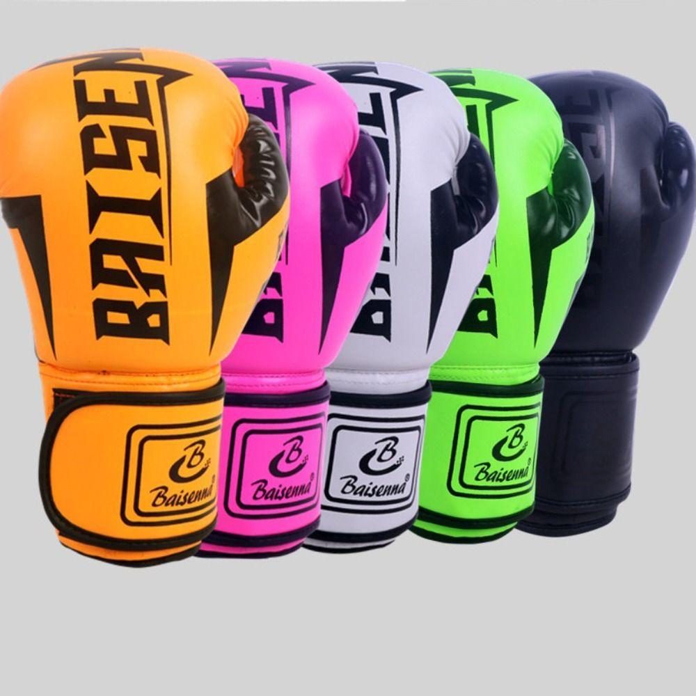 1 пара 8/10 унций тренировочных спарринговых перчаток, профессиональные боксерские перчатки