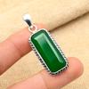 Green Onyx Gemstone Handmade 925 Sterling Silver Beauteous Jewelry Pendant For Women