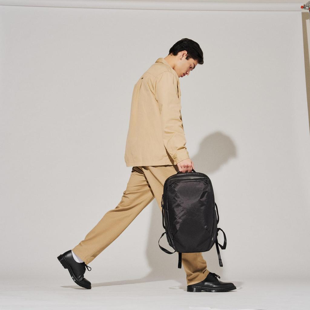 Air TechPack 3 Tech Collection 39015 Backpack Rucksack Bag Business Casual Nylon Black [Aer] X-Pac Men's