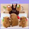 Capybara Backpack Plush Toy Avocado Dragon Fruit Birthday Children Gift