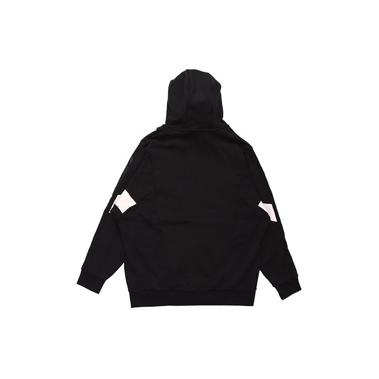 adidas Спортивная тренировочная вязаная куртка с капюшоном и логотипом, мужская верхняя одежда, черная H40195