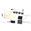 DIY Solar Power Science Car Educational Electric Motor Assembly Science Experiment Solar Power Car