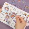 10/20/50Pcs Waterproof PVC Stickers DIY Scrapbook Decor Cute Patterns Phone Water Bottle Decor Scrapbook Decor Transparent