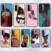 Модный мультяшный черный чехол для телефона для девочек Xiaomi9 10 11PRO LITE Redmi NOTE7 8 9 10A PRO K40 Poco3 Shell