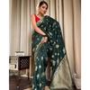 This Beautiful Saree Is Elegantly Decorated with Gorgeous Solid Jacquard Weave That Gives a Perfect Look To the Outfit.