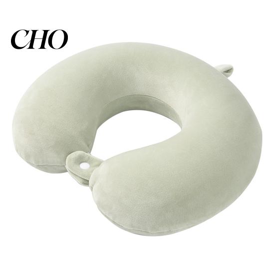 Memory Foam Cushion Travel Neck Pillow, U Shaped Headrest for Airplane 5-second Rebound Car, Soft Support Pillow Office Nap, Removable Washable Cover
