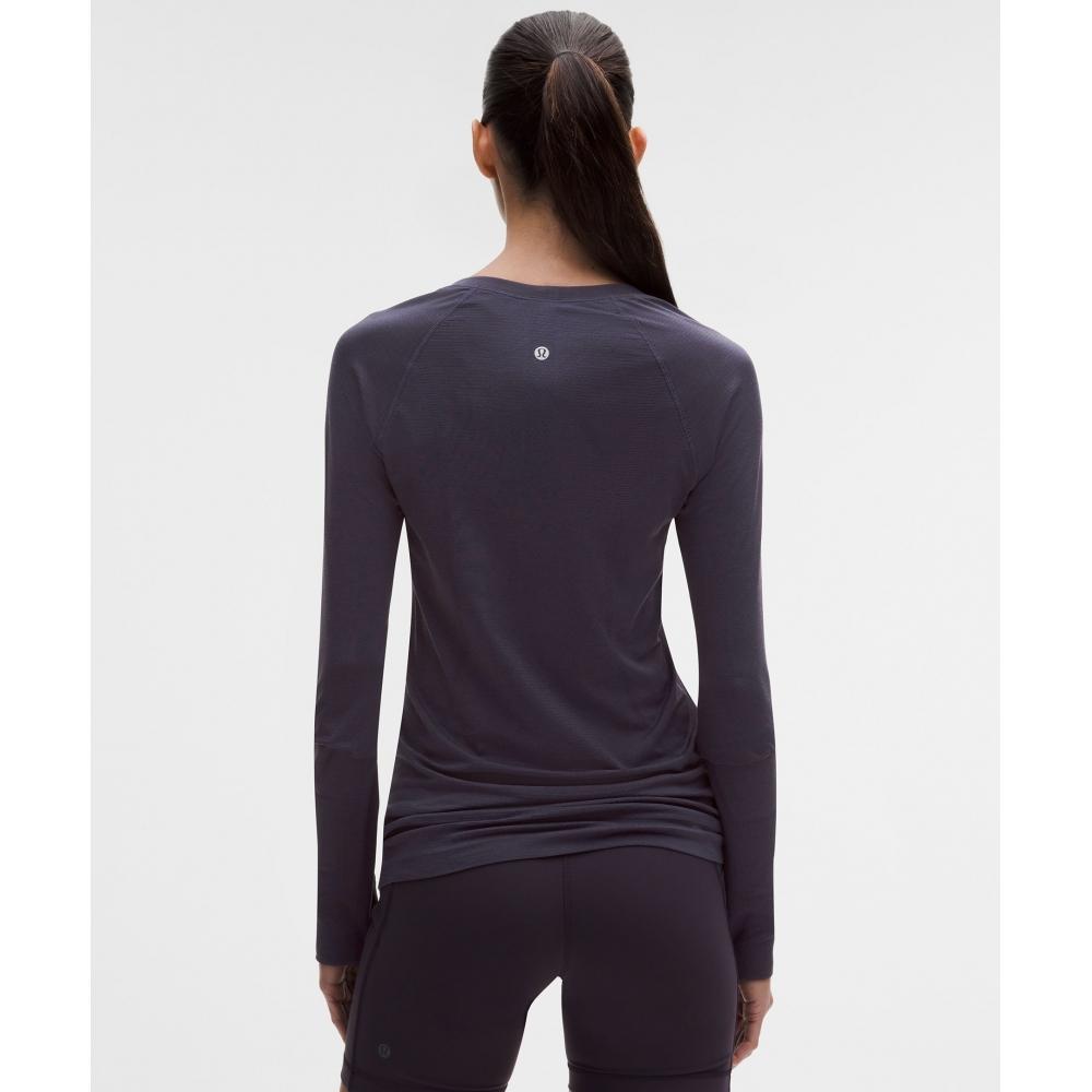 Lululemon Swiftly Tech Long Sleeve Shirt 2.0  Hip Length Atmospheric Purple Atmospheric Purple