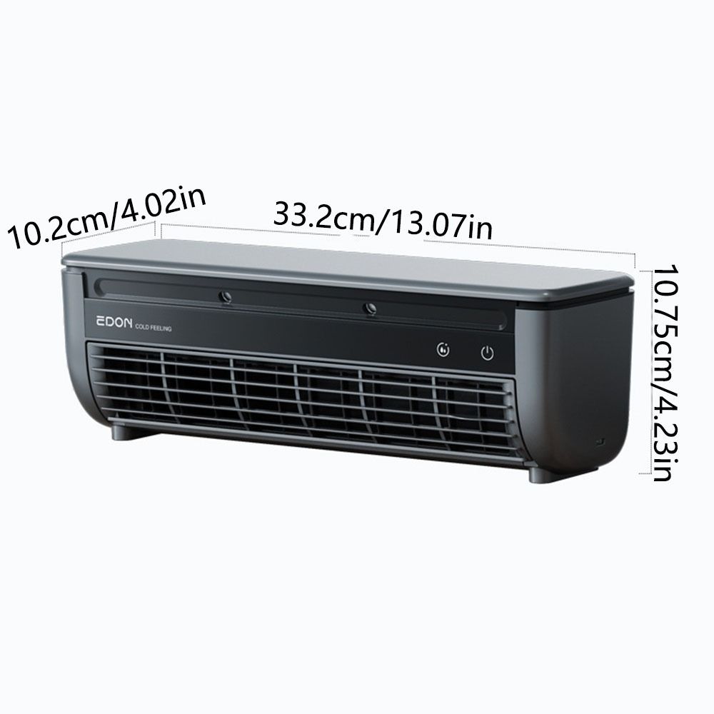 Быстрое охлаждение Настенный вентилятор для охлаждения воздуха Безлопастная конструкция Портативный настенный ледяной охладитель Спальня