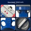D671X High-Temp Steam Soft Seal Ductile Iron Double-Acting Pneumatic Butterfly Valve