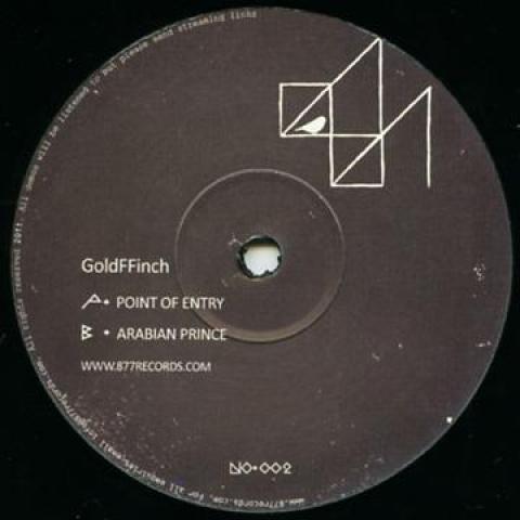 12-дюймовая пластинка GOLDFFINCH - Point Of Entry / Arabian Prince 877002 877 Records 2012 UK Танцевальная и Электронная