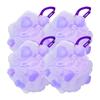 Коллекция из 4 мягких шариков для душа, корейская косметика с приятным ароматом