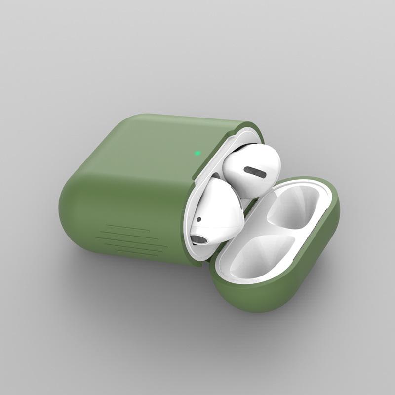 AirPods Soft Silicone Protective Case for Apple 1st/2nd Gen - Universal Wireless Earbuds Cover