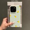 Чехол для телефона iPhone 17 Pro Max 16 15 14 13 12 11 Pro 14 15 Plus 17 Air с рисунком лимонной полоски, противоударный, силиконовый, мягкий чехол