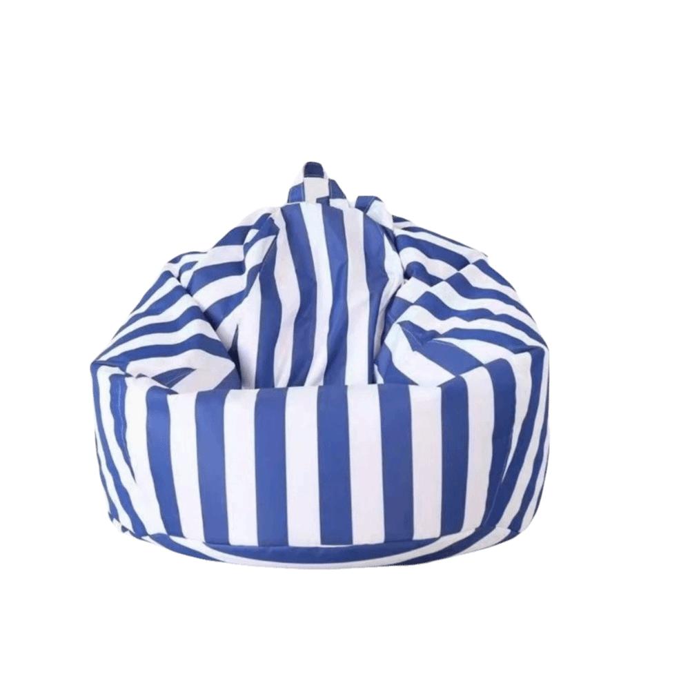 Waterproof Fabric Bean Bag Chair Sun Resistant Floor Cushion Comfortable Lazy Lounger Sofa Garden