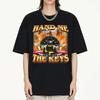 Футболка с рисунком «Hand Me The Keys Meme», мужская модная винтажная футболка с коротким рукавом, унисекс, 100% хлопок, повседневные футболки большого размера