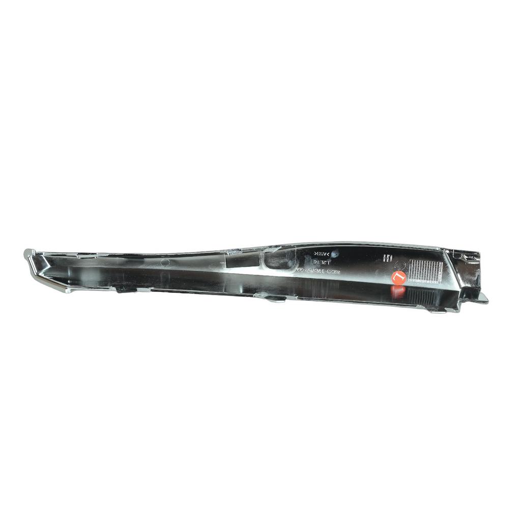 Ягуар XF (X250) 2008 Передняя левая накладка бампера Хромированная блестящая полоса