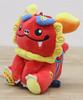 Takeoff Plush Toy Okinawa Series Shisa Ball Chain Red