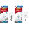 3M Command CM20-WR Waterproof Removable Adhesive Hooks, Swing Type, Up To 220g Load, 3 Pieces (x 2)