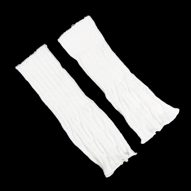 Зимние гетры гетры женские готические лолита вязаные длинные носки женские гетры стильные эластичные чехлы для ботинок