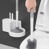 Long Handle Toilet Brush Holder 4 In 1 Toilet Bowl Brush Bathroom Brush  Bathroom Deep Cleaning