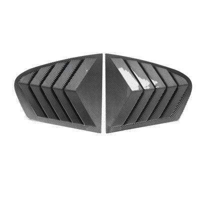 Пара накладок на жалюзи задних боковых окон левая правая накладка на воздухозаборник заднего окна для 5