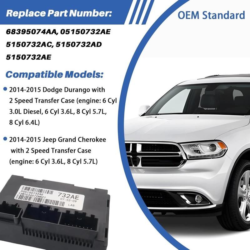 05150732AE 5150732AE 68395074AA Transfer Box Control Module For Grand Cherokee Dodge Durango 2014-2015 Speed Transfer Case NEW