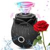 Sexy Adult Female Rose-Sucking Dildo Vibrator Women Nipple Clit Stimulator Vibrating Penetration Vagina Vibrator Erotica Toys