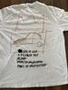 Мужская футболка Jean Michel Basquiat Белая Empire XL Круглый вырез Икона искусства Уличный стиль Нью-Йорка Высокая